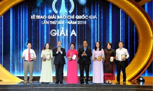 Trao Giải Báo chí Quốc gia lần thứ XIII - năm 2018